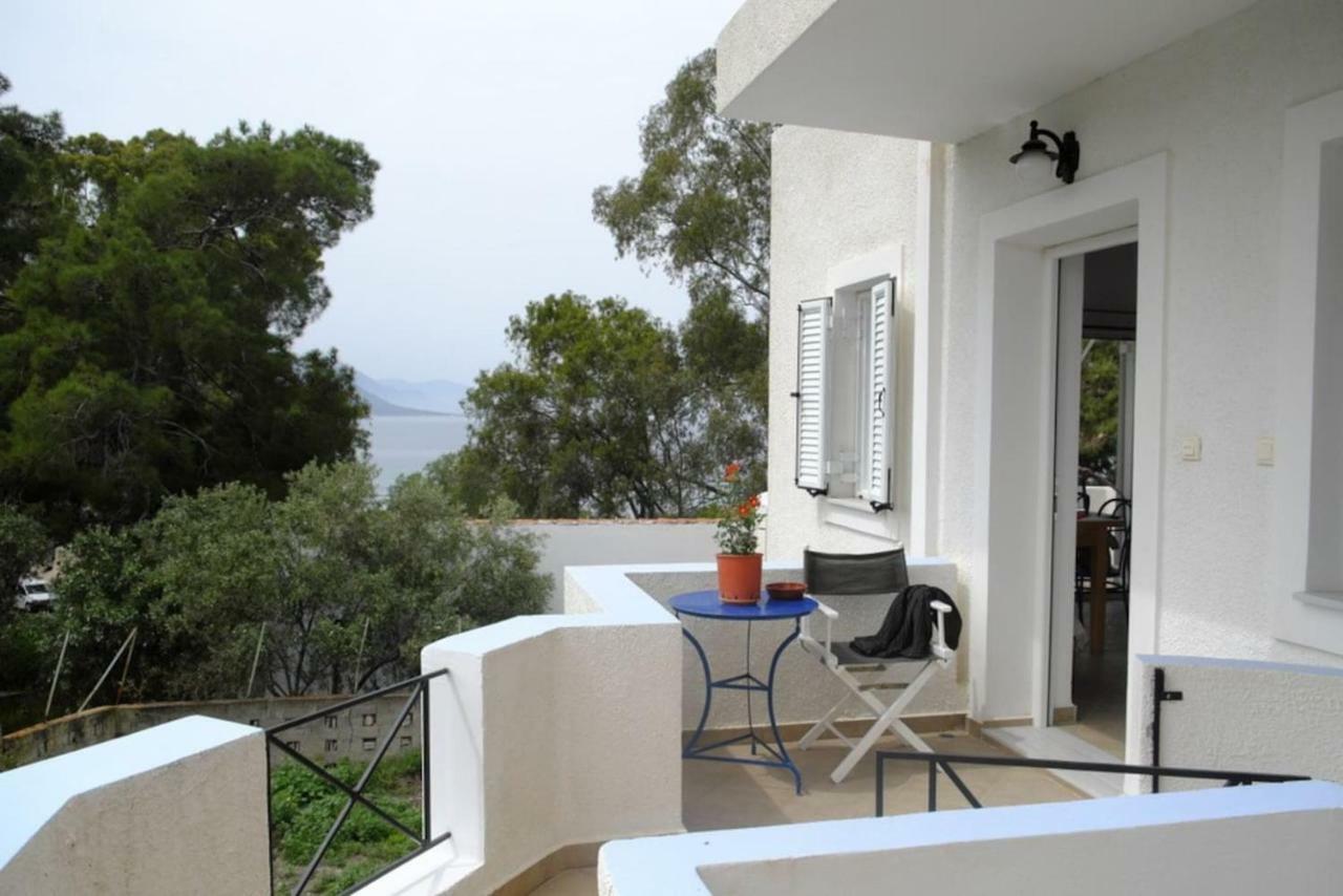 Apartment With Sea View And Balcony 60M From Beach Aegina Eksteriør billede